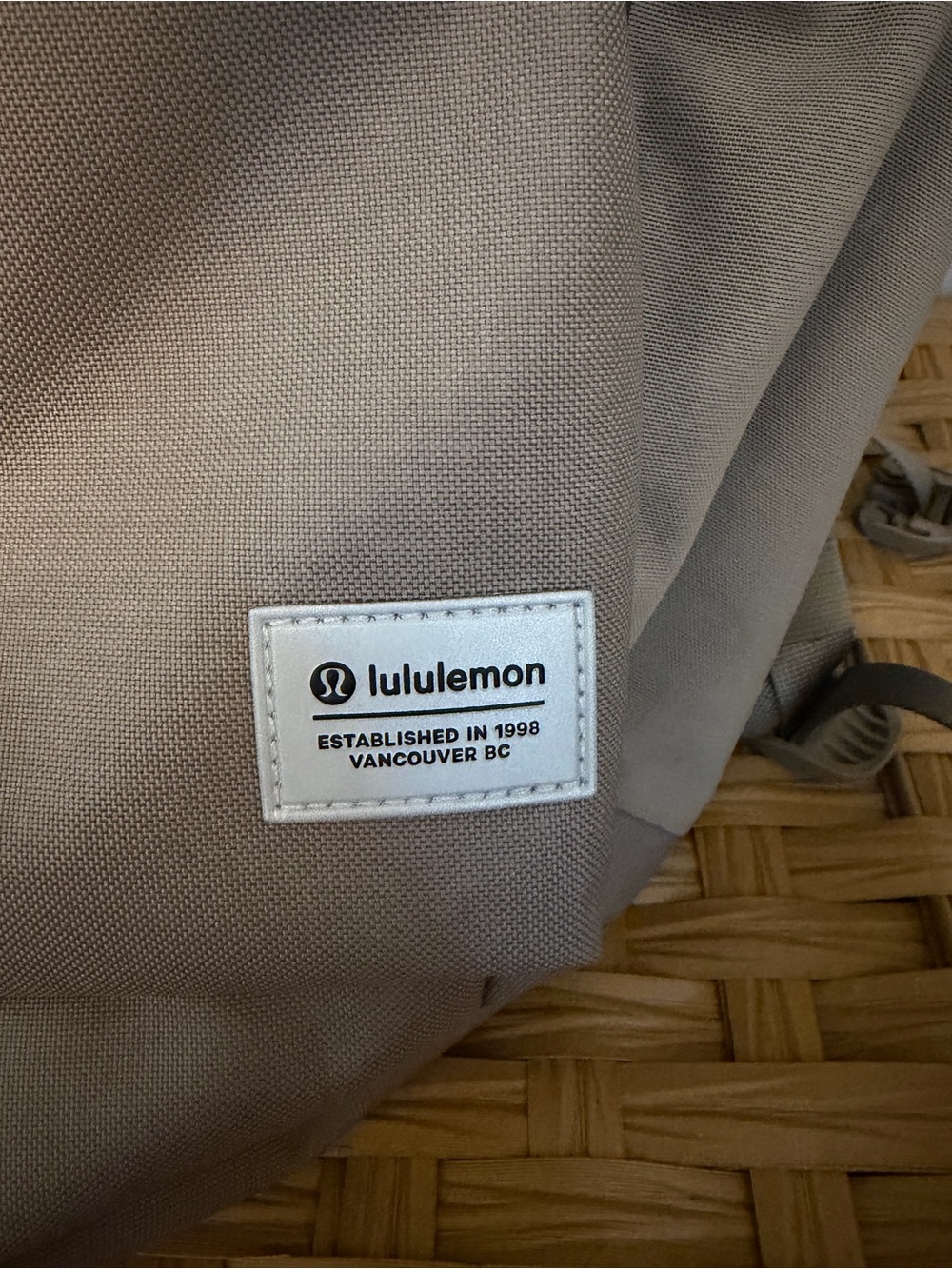 Lululemon Double Zip Backpack in Tech Canvas - Picture 5 of 7